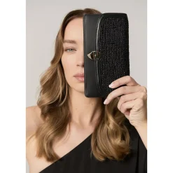 Adelie Raffia Wallet Clutch-Helen Kaminski Online