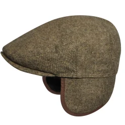 Ainsley Earflap Flat Cap-Country Gentleman Best