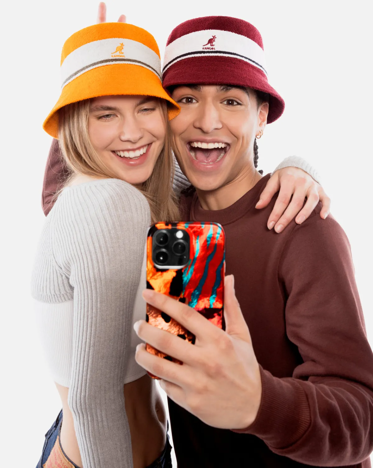 Bermuda Stripe Bucket-Kangol Hot