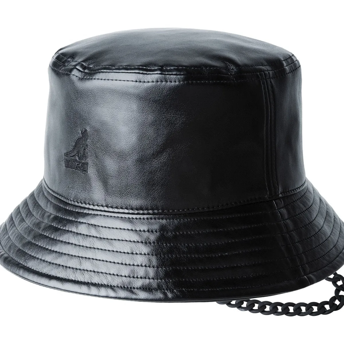 Chain Faux Leather Bucket-Kangol Outlet