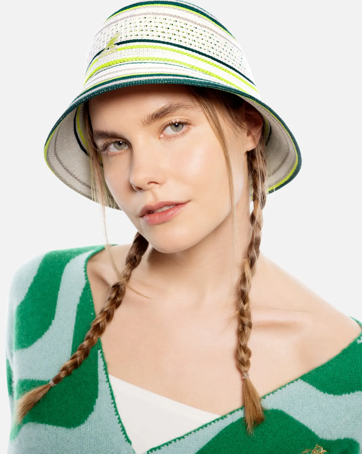 Clubhouse Stripe Casual-Kangol Fashion