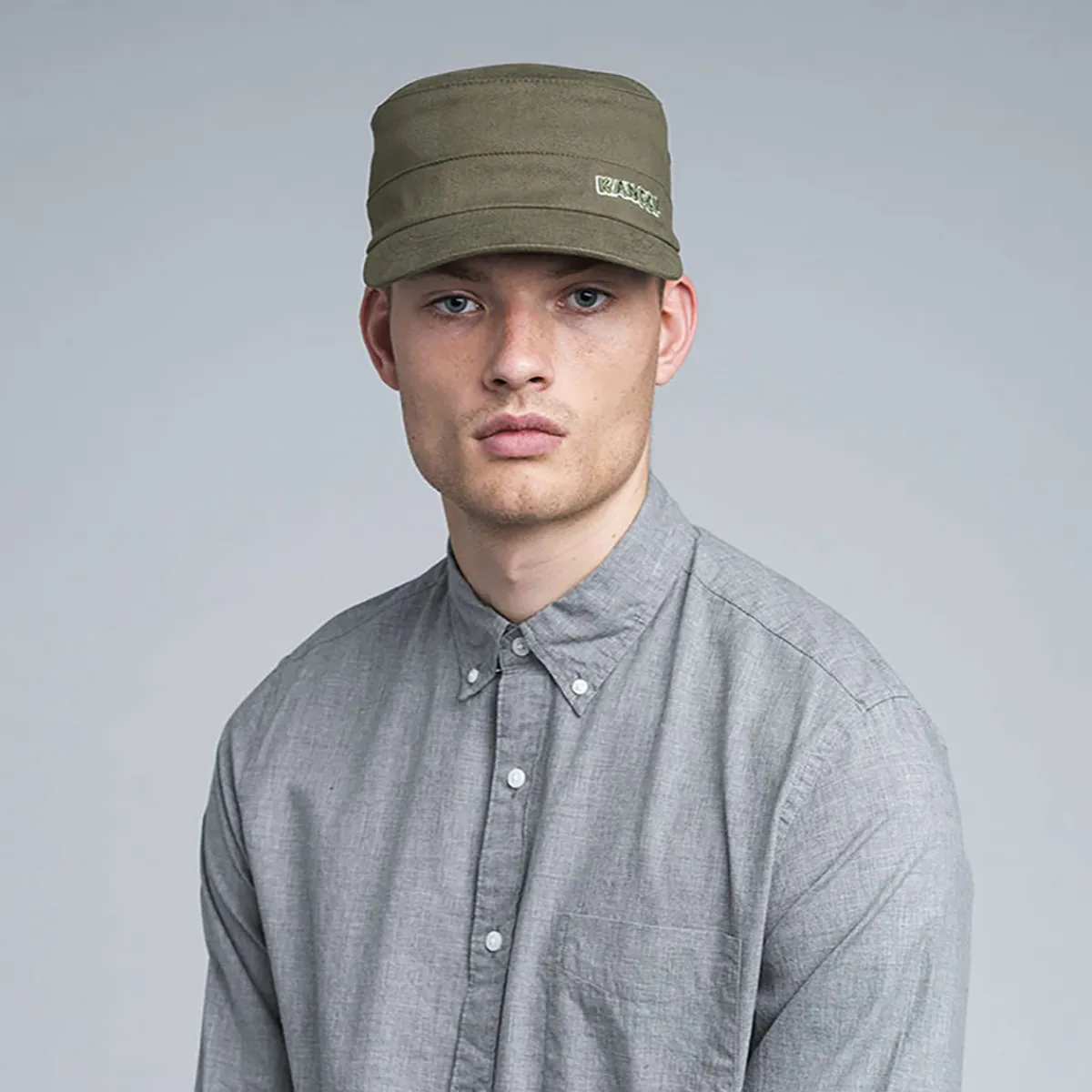 Cotton Twill Army Cap-Kangol New
