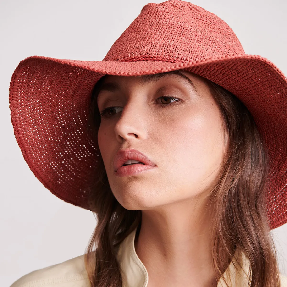 Desmonda Wide Brim Fedora-Helen Kaminski Sale