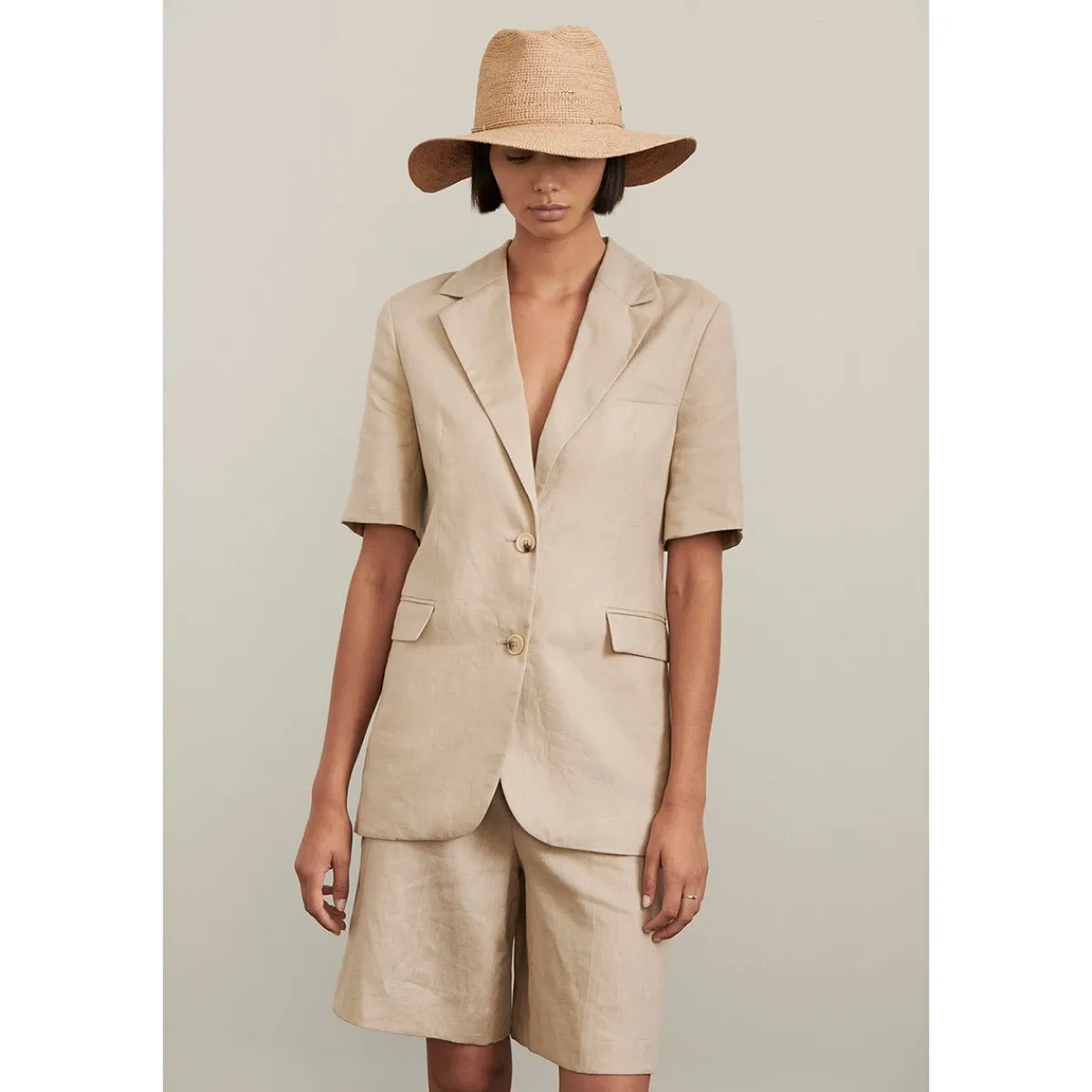 Desmonda Wide Brim Fedora-Helen Kaminski Sale