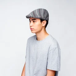 Diagonal Stripes 507 Cap-Kangol Hot