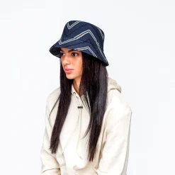 Diagonal Stripes Bucket-Kangol New