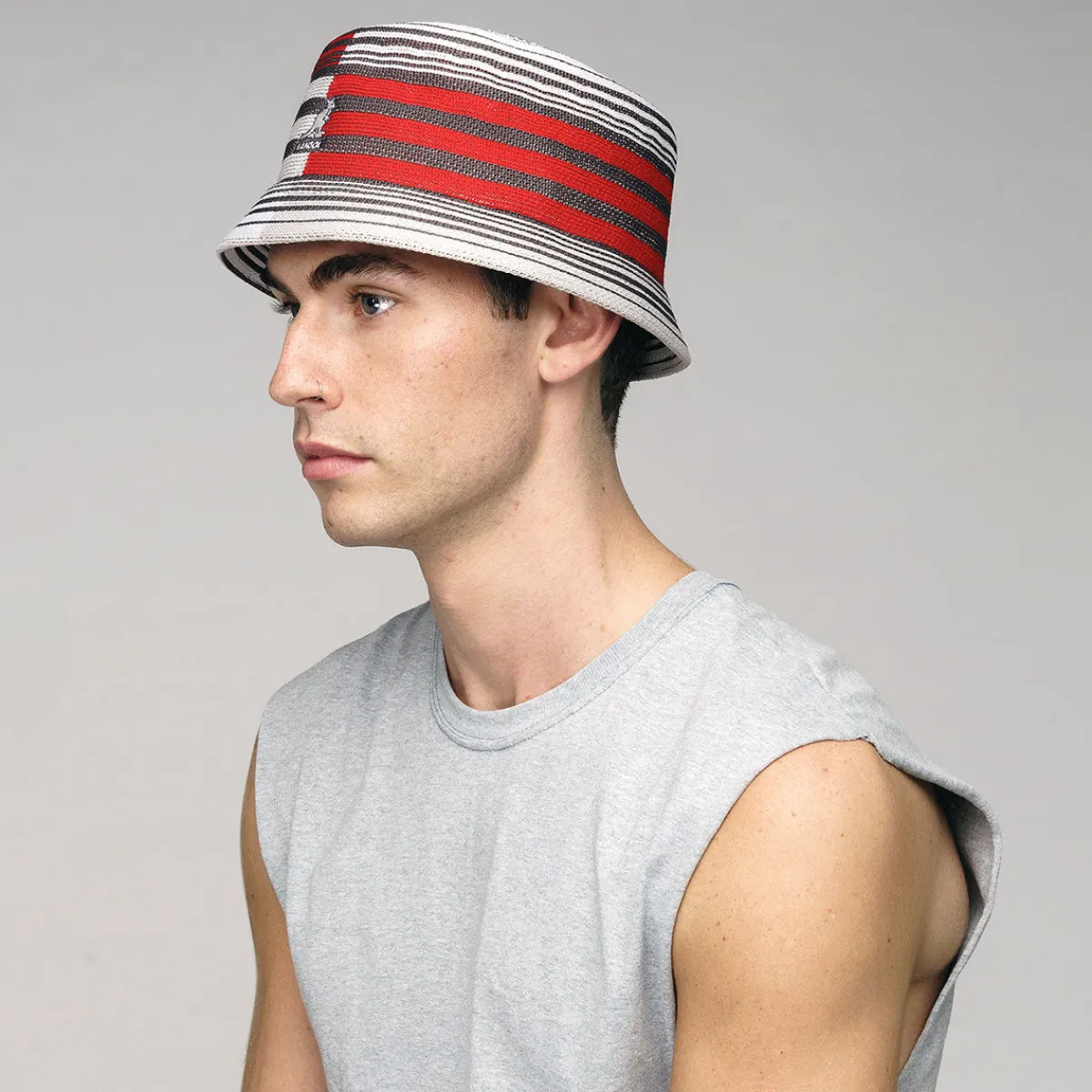 Digital Stripes Bin-Kangol Clearance