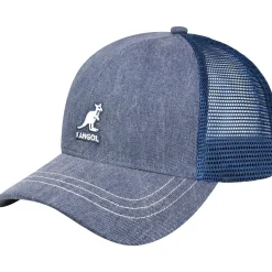 Distressed Cotton Mesh Baseball-Kangol Hot