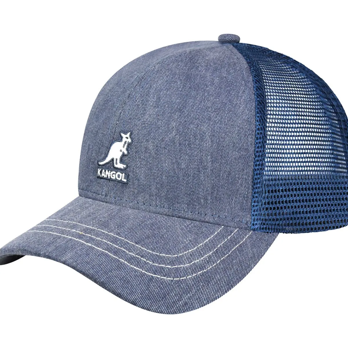 Distressed Cotton Mesh Baseball-Kangol Hot