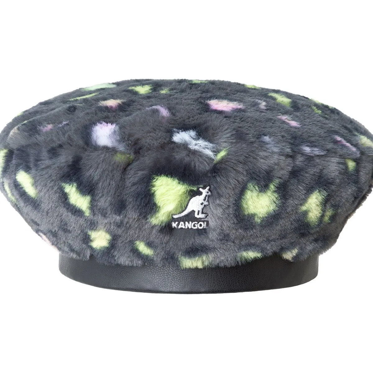Faux Fur Beret-Kangol Fashion
