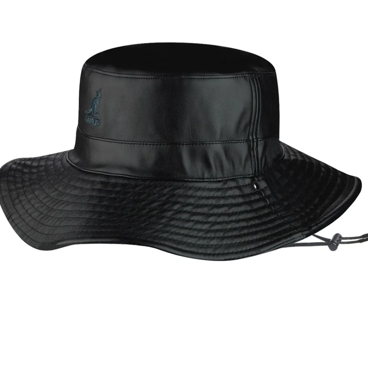 Faux Leather Reversible Bucket-Kangol Discount