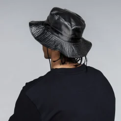 Faux Leather Reversible Bucket-Kangol Discount