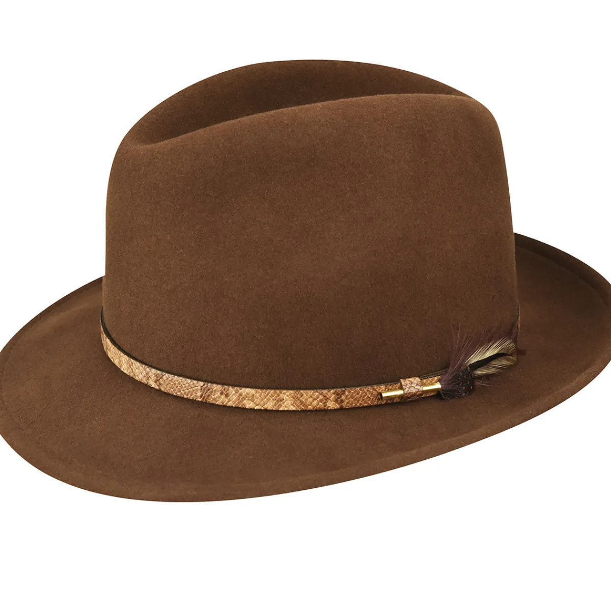 312 Fedora-Trimmed & Crowned Sale