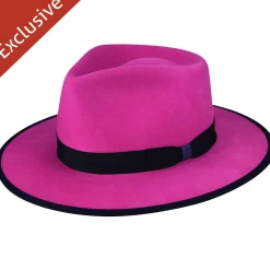 216 Fedora-Trimmed & Crowned Sale