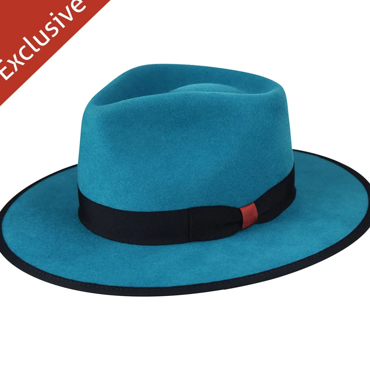 216 Fedora-Trimmed & Crowned Sale