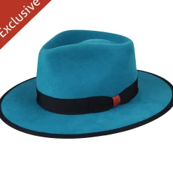 216 Fedora-Trimmed & Crowned Sale