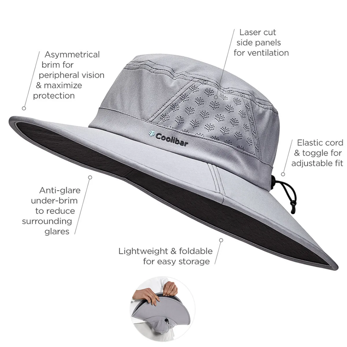 Fore Golf Outback Hat-Coolibar Fashion