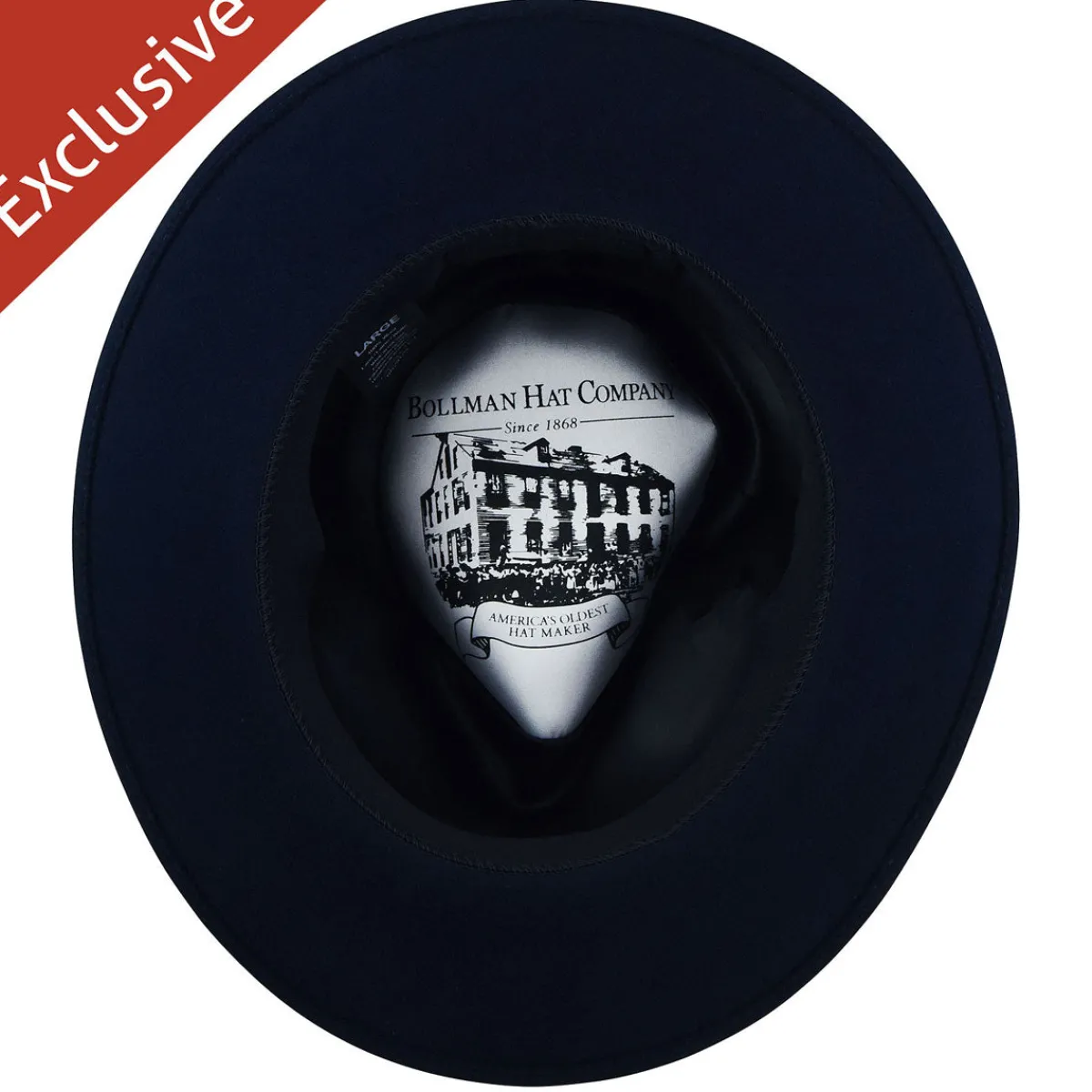 Gene H. Fedora - Exclusive-Bollman Hat Company Outlet