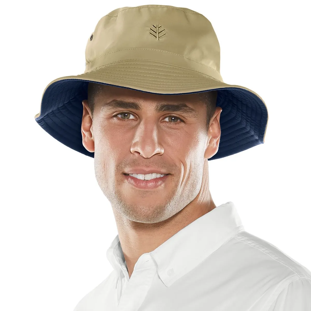 Landon Reversible Bucket Hat-Coolibar Clearance