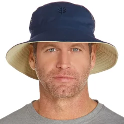 Landon Reversible Bucket Hat-Coolibar Clearance