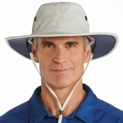 Leo Shapeable Wide Brim Outback Hat-Coolibar Online