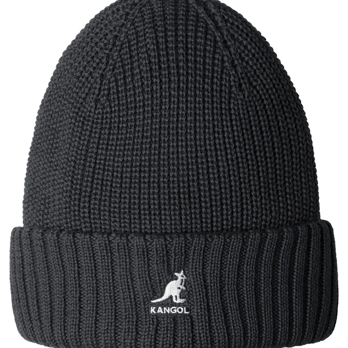 Merino Wool Rib Beanie-Kangol Fashion