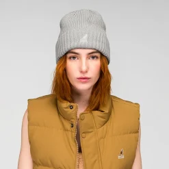 Merino Wool Rib Beanie-Kangol Fashion