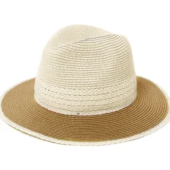 Mixed Straw Fedora-David & Young Online