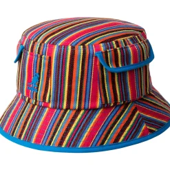 Multi Color Stripe Bucket-Kangol Online