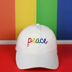 Rainbow Peace Baseball Cap-PonyFlo Online