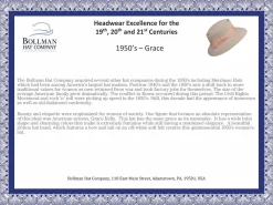 1950s Bollman Heritage Collection Grace-Bollman Hat Company Best