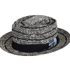 901S Fedora-Trimmed & Crowned Fashion