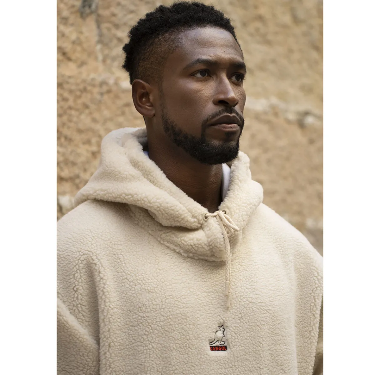 Sherpa Hoodie-Kangol Hot