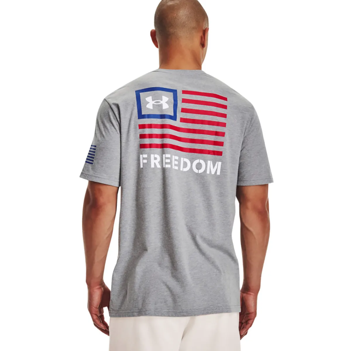UA Men's Freedom Banner Tee-Under Armour New