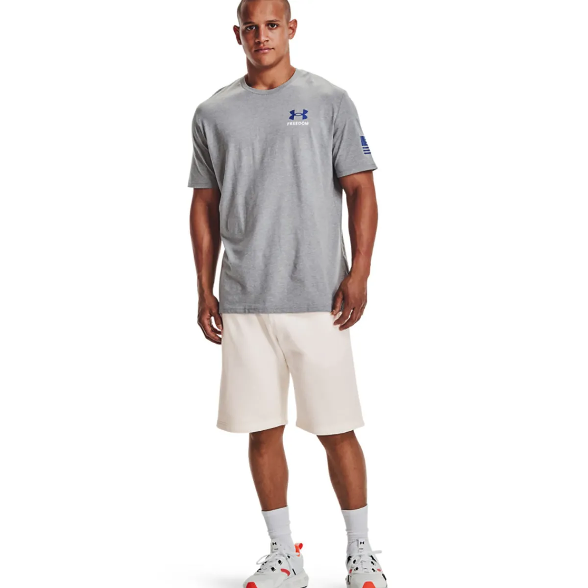UA Men's Freedom Banner Tee-Under Armour New