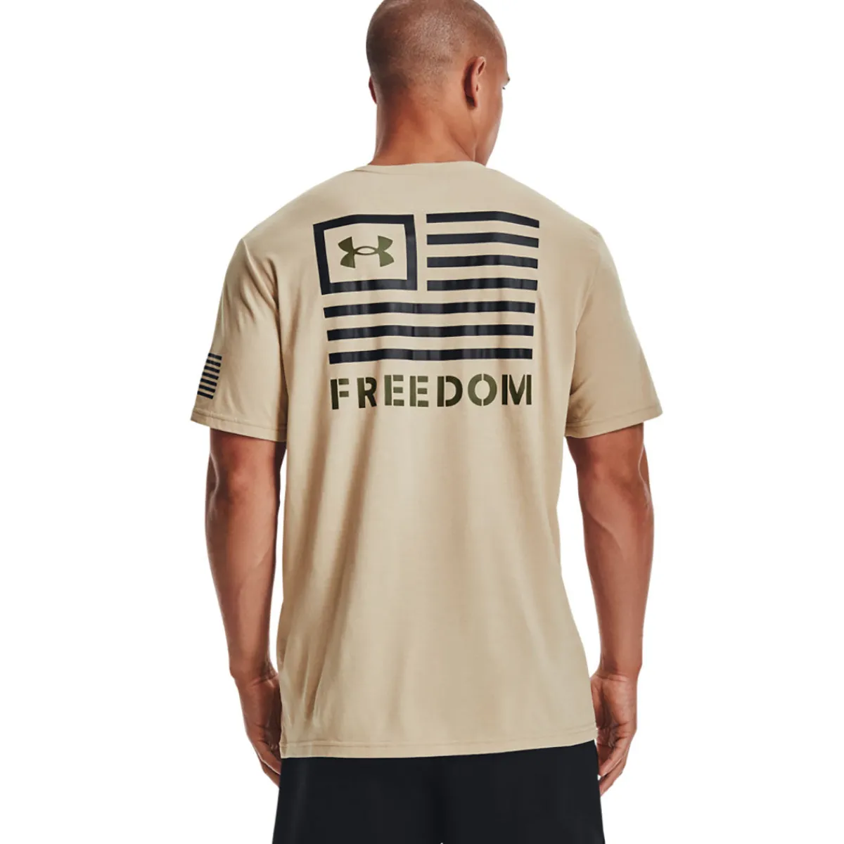 UA Men's Freedom Banner Tee-Under Armour New