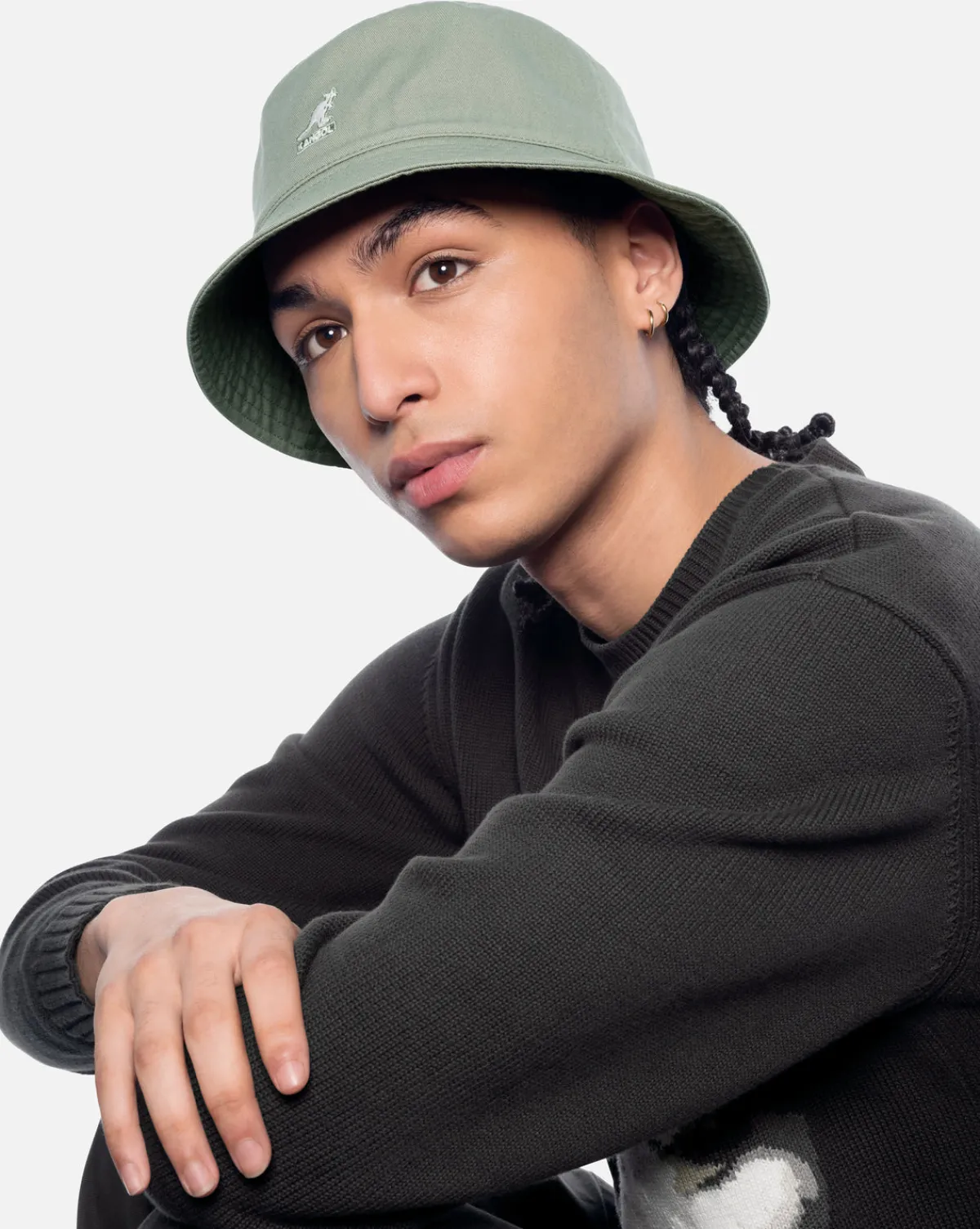 Washed Bucket Hat-Kangol Fashion