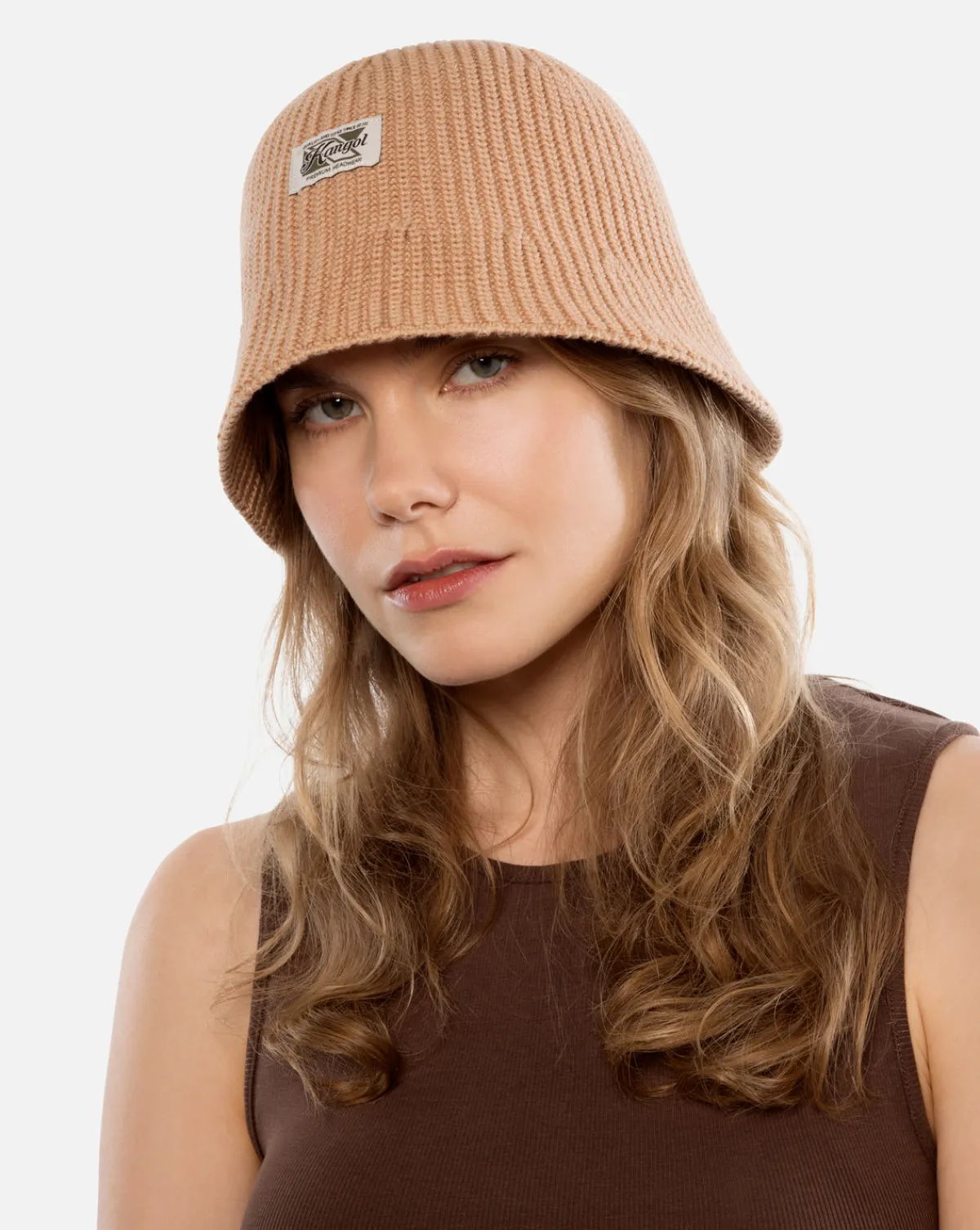 Washed Knit Bucket-Kangol New